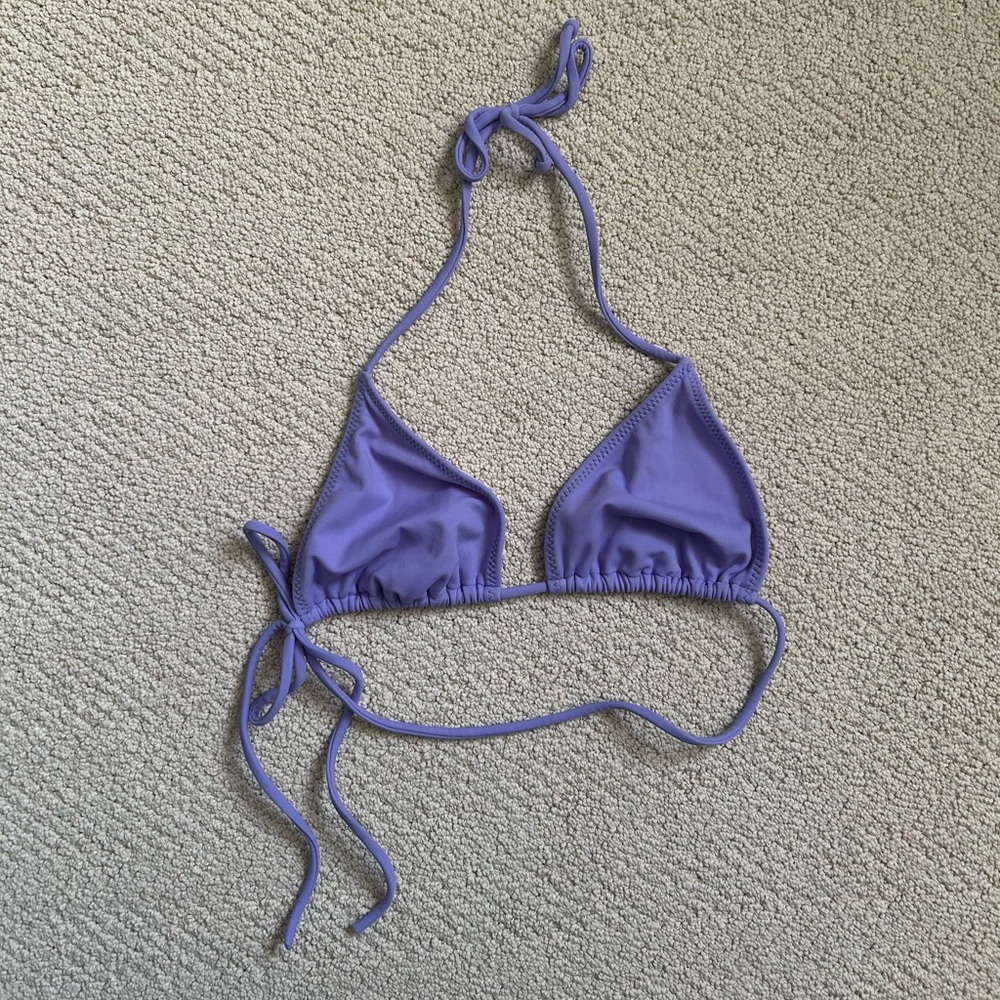 light purple pacsun la hearts bikini top